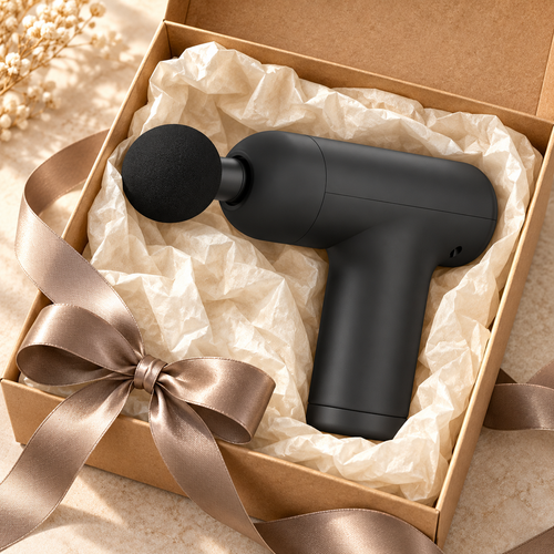 Mini massage gun – compact design, fits in any bag