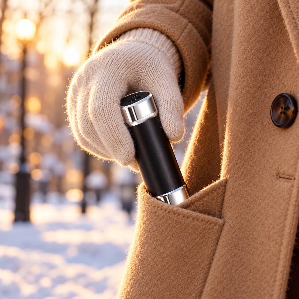 Magnetic hand warmers – cosy winter gift
