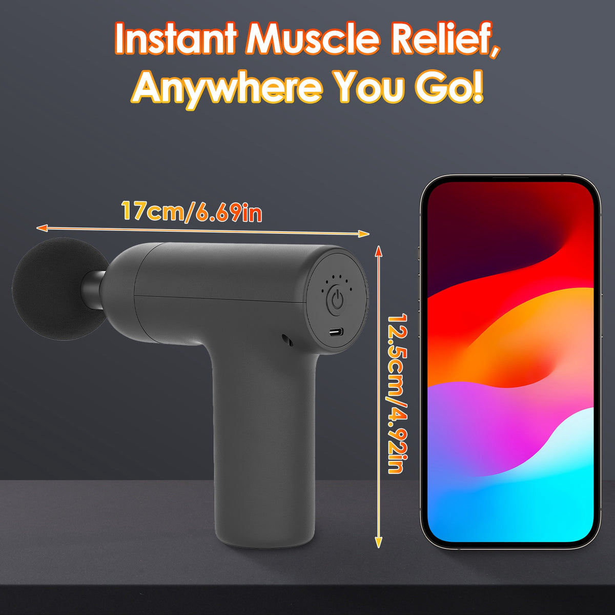 Mini massage gun – thoughtful gift for active people