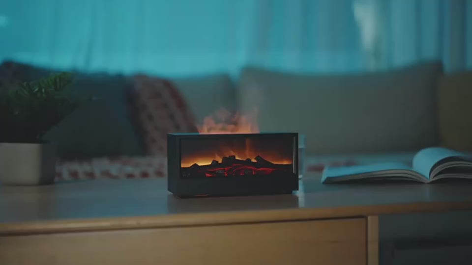 Flame aroma diffuser video – how to fill and switch on