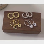 Little love heart earrings video – worn on the ear