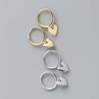 Little love heart earrings video – sparkle in the light